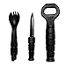 Ka-Bar Military Spork & Bottle Opener - Spoon Fork Knife Combo Set - Camping Hiking Hunting Backpacking Outdoor Survival Multitool Utensil Accessory