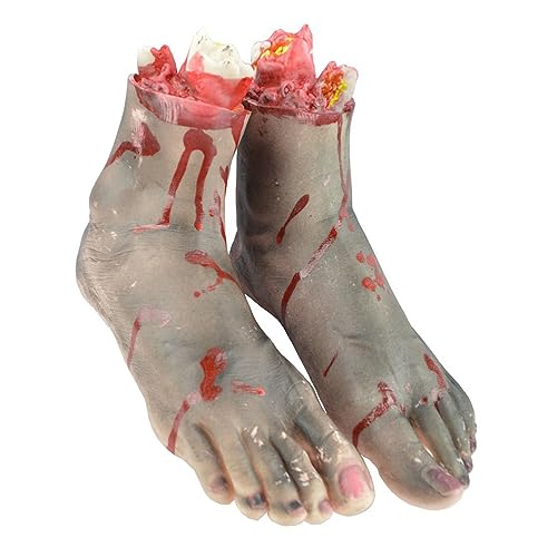 1 par de Adereços Protéticos de Halloween para Dramatização de Filmes de Terror, Decorações Realista