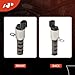 A-Premium 2-PC Exhaust Engine Variable Valve Timing (VVT) Solenoid Compatible with Subaru Outback 2010-2019, Legacy 2010-2019, Tribeca 2010-2014, 3.6L, Replace# 10921AA200, 10921AA190
