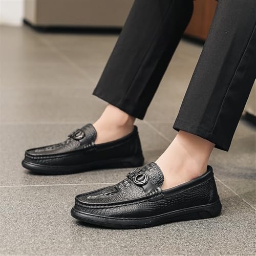 Minimal Mens Loafers Dress Casual Slip On Shoes Lightweight Non Slip Loafers for Travel Business Casual3