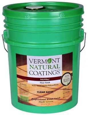 Vermont Natural Coatings PolyWhey Floor Finish - Satin - 5 Gallon Pail (VNT-900151)
