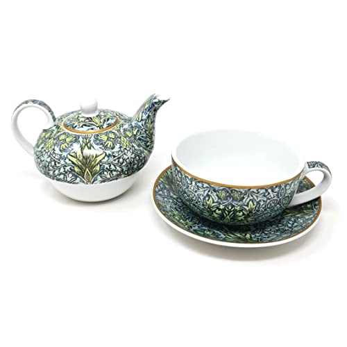Lesser & Pavey Snakehead Tea for One Set with Coordinating Cup & Saucer | 600ml Capacity Luxury Teapot Perfect for Home, Office & Outdoor Use | No Tea Strainer Included | Stylish Gift Alternative to Glass Teapots - Image 5
