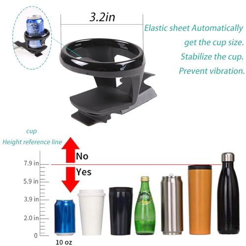 Support de tasse d'eau pour 1 Série 3 E81 E87 E90 E92, porte-gobelet console centrale