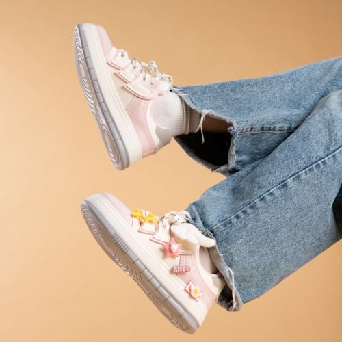 Bobo's House Charming Alice Chunky Sneakers Kawaii Unisex Vegan Leather Platform Shoes3