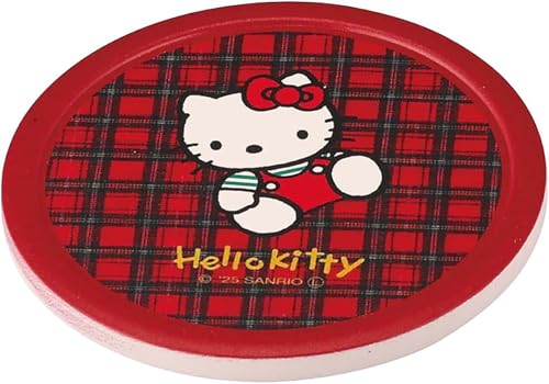 �R�����X�T�����I (SANRIO) �n���[�L�e�B �z���R�[�X�^�[ 9cm ���a �������g�� 80�N�� �L�e�B ���� �O�b�Y ���{�� �`�F�b�N �� HK172-346