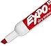 Expo 80002 Low Odor Chisel Point Dry Erase Markers, Write On Whiteboards, Glass and Most Non-Porous Surfaces, Red, 12 Units/Box, Case of 12 Boxes, 144 Markers Total