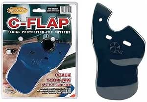 Amazon.com : Markwort C-Flap Facial Protection, Scarlet : Baseball Face ...