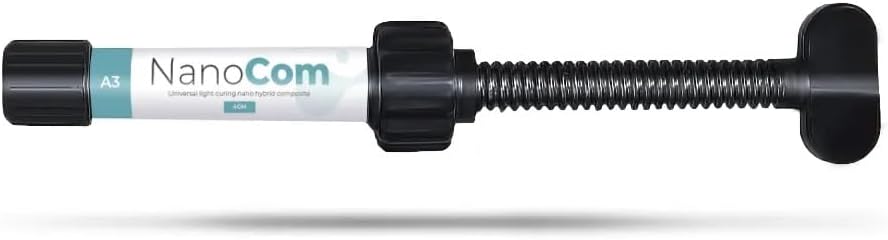 NanoCom Flowable Composite – Shade A3 | High-Performance Resin for Dental Restorations | Strong Bonding & Aesthetic Results | Ideal for Fillings & Repairs