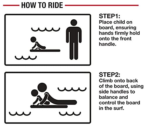 image for THURSO SURF Contour Surf DuoSlider 45'' Body Board Bodyboards with Han