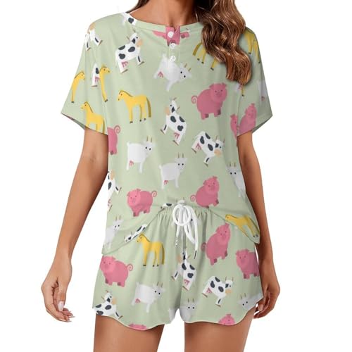 Pyjama femme manches courtes fini les nuits d'été trop chaudes
