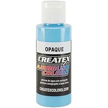Createx Opaque Airbrush Color, Sky Blue, 2 oz