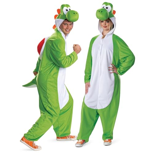 Costume de Super Mario Yoshi adulte pour animer vos soirées déguisées et anniversaires