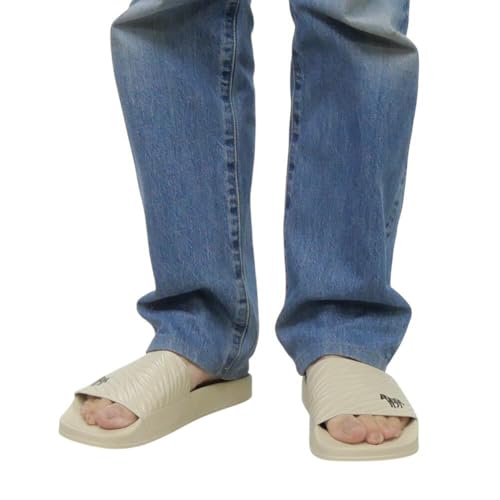 Paul Smith Men's Shoe Zed Off White Zebra Slide Sandal3