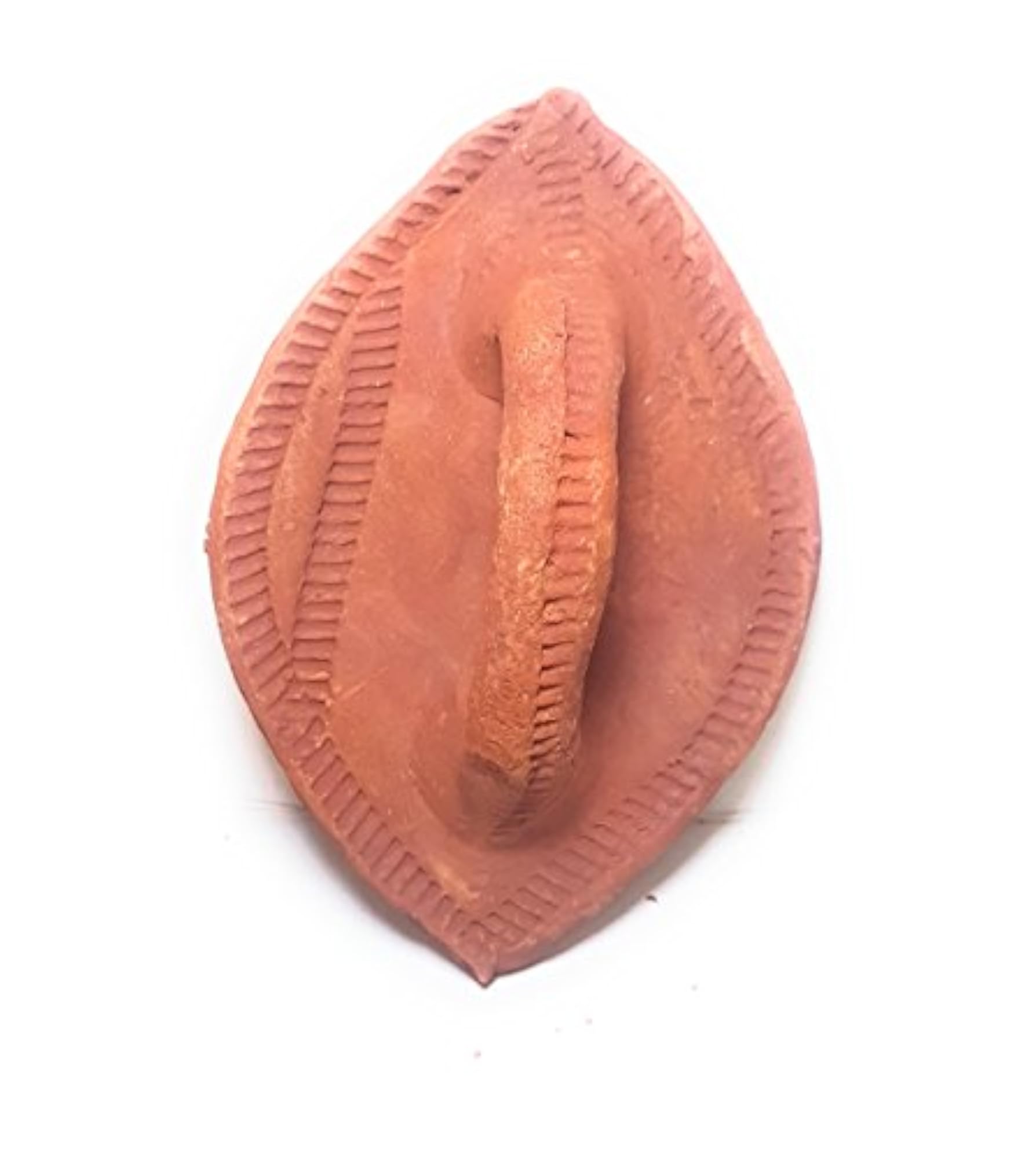 Natural Clay Handmade Foot Scrubber Pumice -Set of 4