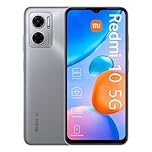 Xiaomi Redmi 10 5G Smartphone, 6.58 Inch, 4GB RAM/64GB ROM, Dual SIM, Android 12, Silver