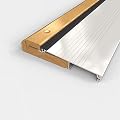 TMH Exterior Door Threshold 36 inch, Height Adjustable - Wood Oak Top Door Sill - 36" Long x 5.75" Wide and 1.125" High.