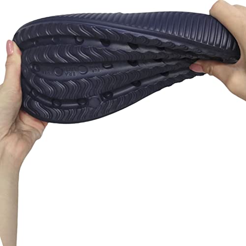 Chinelo Nuvem Ortopédico Macio Feminino Masculino Leve (37/38, Azul Marinho)