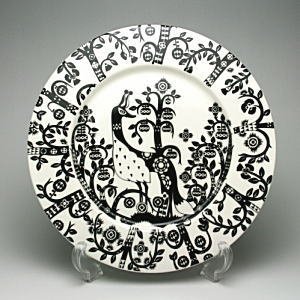 Amazon.co.jp: iittala(イッタラ) タイカ 22cmプレート（ブラック