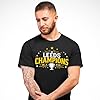 Leeds Champions 2025 Mens T Shirt Football Fan Celebration Tee for Dad Men Supporters, L, White #2