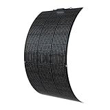 Gasolarxy 120W 12V Solarpanel Flexibel, Monokristallines Flexible Solarmodule Solarpanel Schmal...