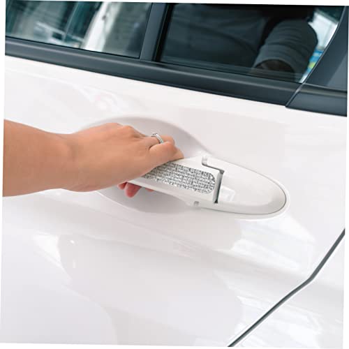 CIYODO 8 peças de adesivos de alça de proteção de cristal para pintura de arranhões protetores de st