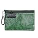 Produktbild OZCHIN Geruchsdichter Tasche mit Kombinationsschloss Zertifikate Organizer PU-Leder Schlossbeutel Reise-Aufbewahrungskoffer Geschenke Männer Frauen (Grün)
