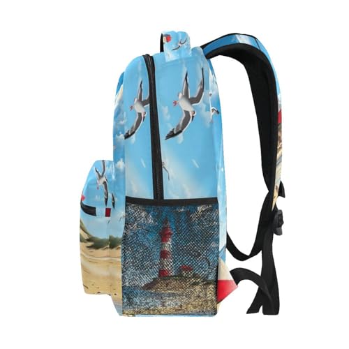 Sac à dos ordinateur portable étanche SKYSHU grand volume compartimenté