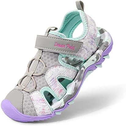 DREAM PAIRS Boys Girls Summer Outdoor Athletic Sport Sandals Toddler/Little Kid/Big Kid