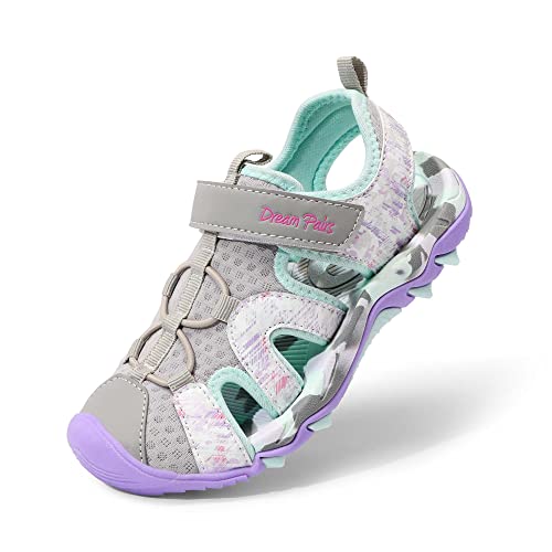 DREAM PAIRS Mädchen Geschlossene Sandalen Sommer Jungen...
