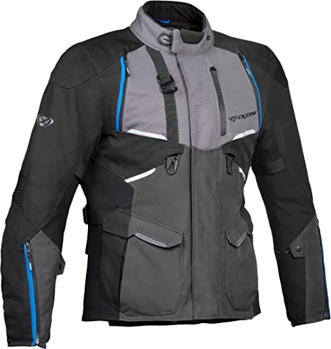 Blouson moto Ixon Eddas homme en textile haut de gamme pour affronter les longs trajets