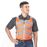FlexiFreeze Professional Series Ice Vest - Hi-Vis Orange