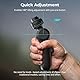 SMALLRIG Quick Release Light Stand Adapter, 6.6lb Load Capacity, 360° Pan Rotation, 3kg Tragfähigkeit, für COB-Videoleuchte/Kamera/Handy-Clips, für Kamera-Blitz - 5181