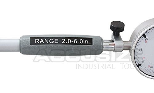 Accusize Industrial Tools Toolmaker Inspection Set, Telescope Gauges, 0-6'' Micrometers And 2-6'' By .0005'' Dial Bore Gauge, Egee-5006 #TOP5