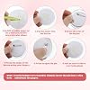 10 Pcs Acrylic Blank Clear Button Pins, 2.32 Inch Photo Button Picture Pins for Photos, Sublimation, Crafts Activity, DIY Gifts, School Projects, Events Badges #3