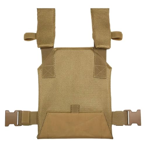 Miramrax Weighted Vest for Men and Women Weight Vests Adjustable Strength and Endurance Training Fitness Workouts Tactical Running Gym (Tan) - Thumbnail 5