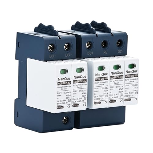 Parafoudre CC SPD DC1000V protection foudre 3 pôles pour kit panneau solaire 40KA