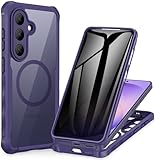 【Adsorption magnétique】Cette Coque Samsung Galaxy S26 Compatible avec la fonction de chargement sans fil, le support de voiture, le portefeuille, le support de téléphone magnétique et d'autres accessoires magnétiques