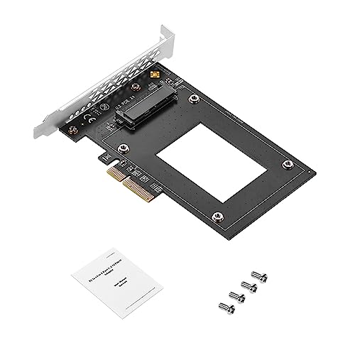 Disco duro SSD convertidor PCI E a U.2 con tarjeta PCIe X16 SFF-8639 Express 3