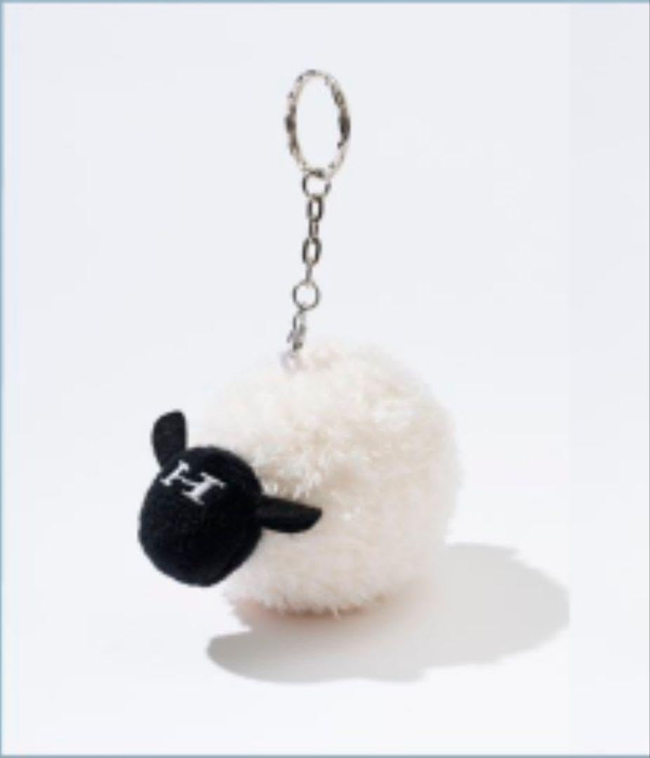 Amazon.co.jp: 羊文学 ひつじちゃん ぬいぐるみ キーホルダー 白