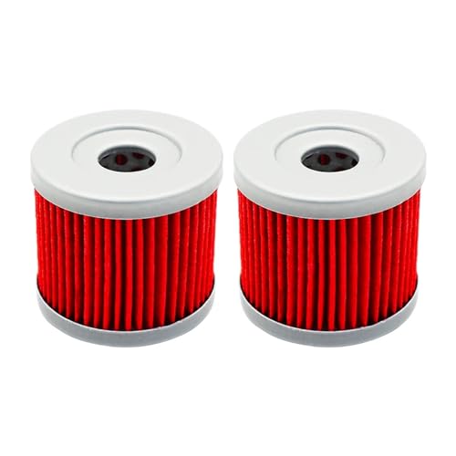 �I�[�g�o�C�I�C���t�B���^�[ UC125 UC150 UE125 UH125 UH200 UX125 UX150 LT125 LT185 LTZ90 SP100 SP125 TU125 UB125 DF9.9 DF15(2pcs-red)