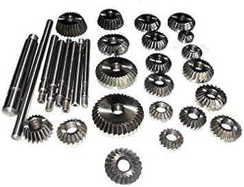 31 PCS VALVE SEAT CUTTER SET HIGH CARBON STEEL 1-3/16" TO 2-1/8" 45 DEG
