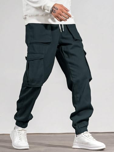 Image of Noble Monk Cargo for Men || Cotton Cargo Pant || Stylish Multi-Pocket Casual Trousers for Men