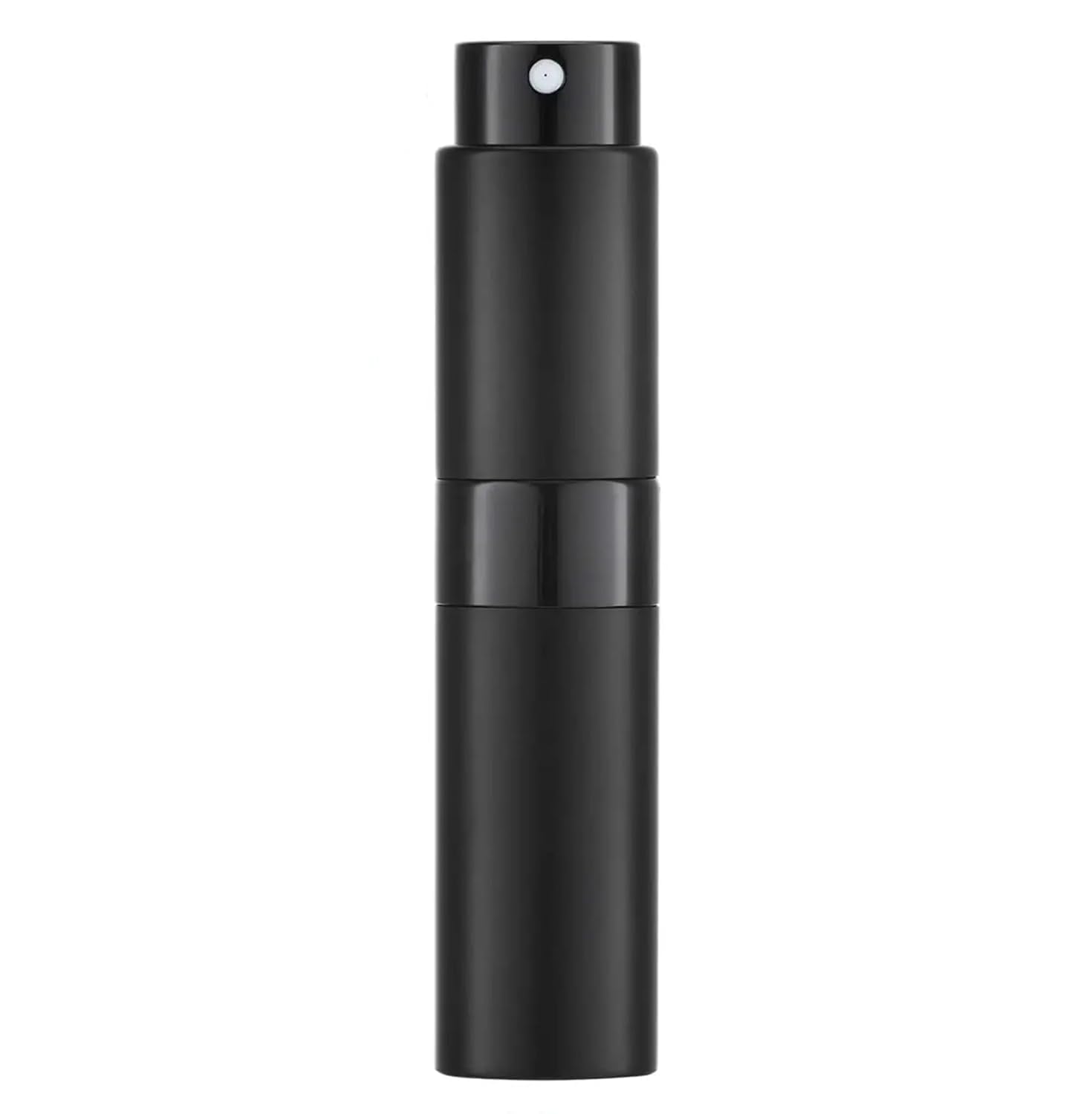 Judee Empty Perfume Bottle Refillable Atomizer Spray Bottle, Portable Mini Pocket Travel Perfume refill bottle Dispenser Glass & Aluminum 10ml, Matte Black (1)-image-25