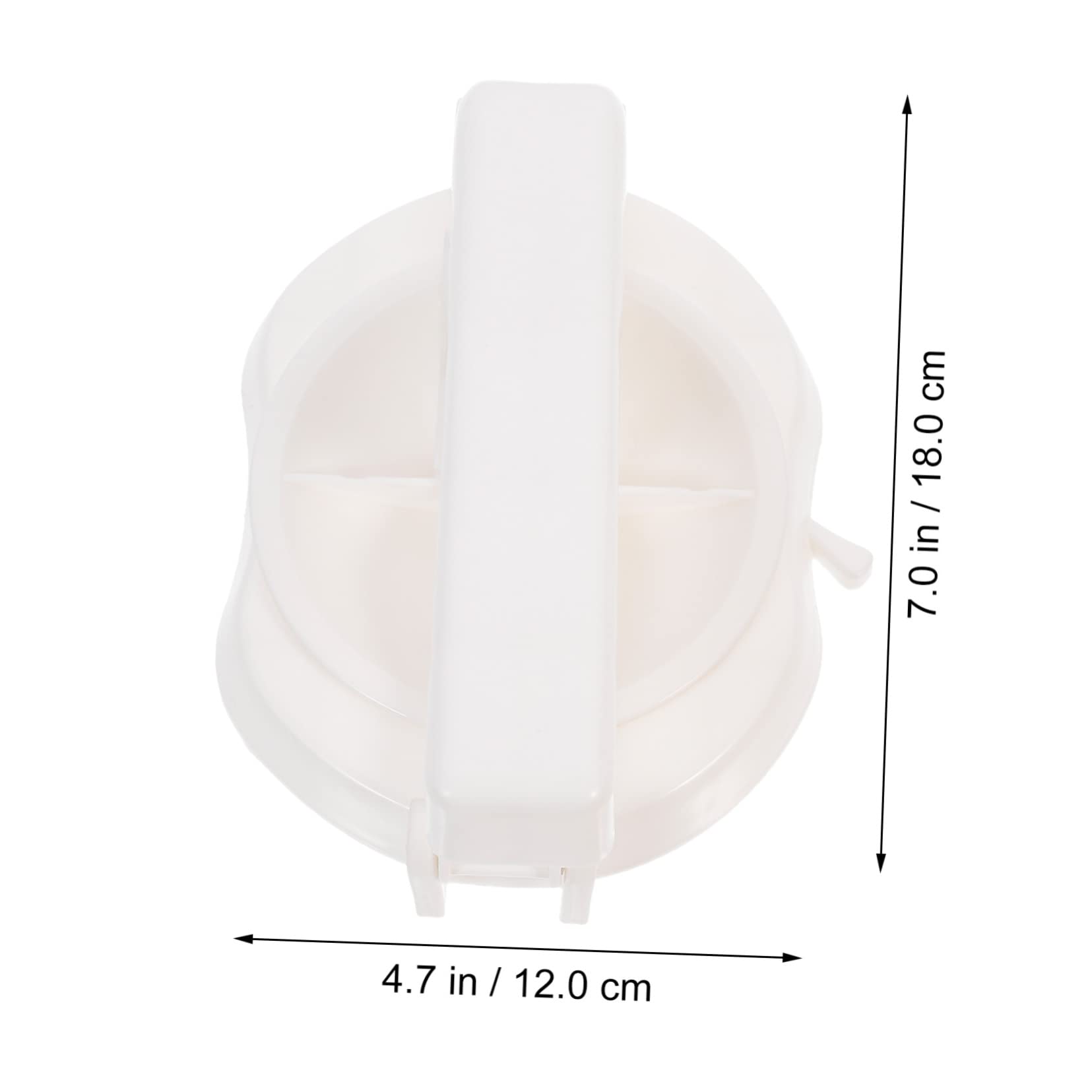 Cabilock 2pcs Dumpling Wrapper Presser Kitchen Tool Manual Tortilla Press for Homemade Dumplings Ravioli Tortillas Plastic Easy to Use Housewarming present