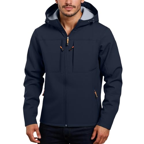 Manteau d'hiver homme contre le vent et le froid en randonnée