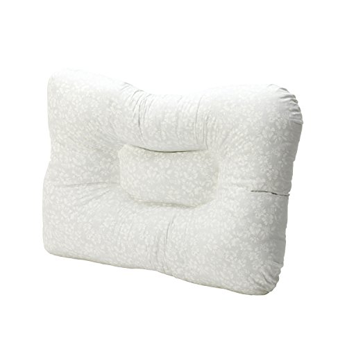 DMI Stress-Ease Orthopedic Bed Pillow, Extra Support, Provides Releif from Head and Neck Injuries, Breathe Easier, Great for any Sleep Position White