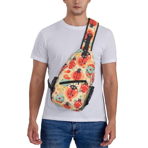 Bolso cruzado para pecho estilo mochila urbana negro miniatura 7