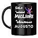 12Print Tazza Solo Gli Uomini Migliori Si Chiamano Augusto