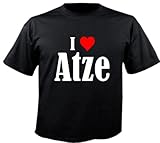 I Love Atze T-Shirts gibt es für Frauen, Männer und Kinder … mit dem gleichen Motiv führen wir auch Sweatshirts, Handyhüllen, Kissenbezüge und vieles mehr und vieles mehr