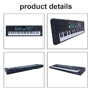 Clavier Piano 61 Touches Musique Numérique Clavier Électronique Piano Électrique Multifonctionnel pour Étudiant en Piano - Les Beatles, Paul McCartney, John Lennon, RIngo Starr, George Harrison Clavier Piano 61 Touches Musique Numérique Clavier Électronique Piano Électrique Multifonctionnel pour Étudiant en Piano – Image 6